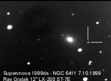 Supernova 1999da in NGC6411
